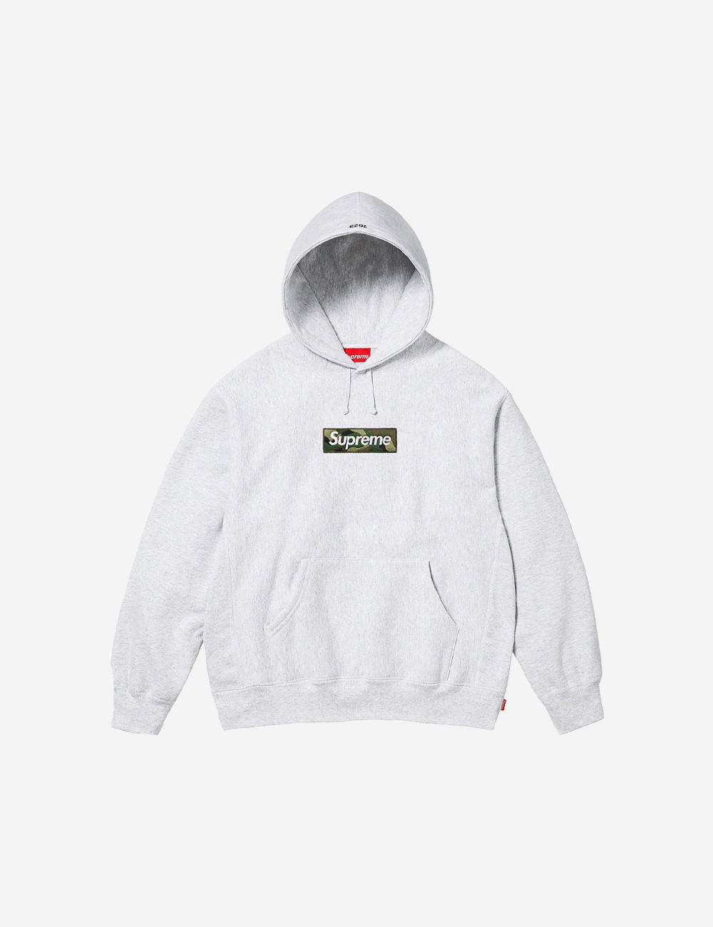 Supreme Box Logo Hooded Sweatshirt Ash Grey