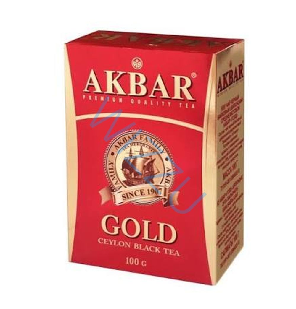 Чай Акбар Золотой FBOP 250г