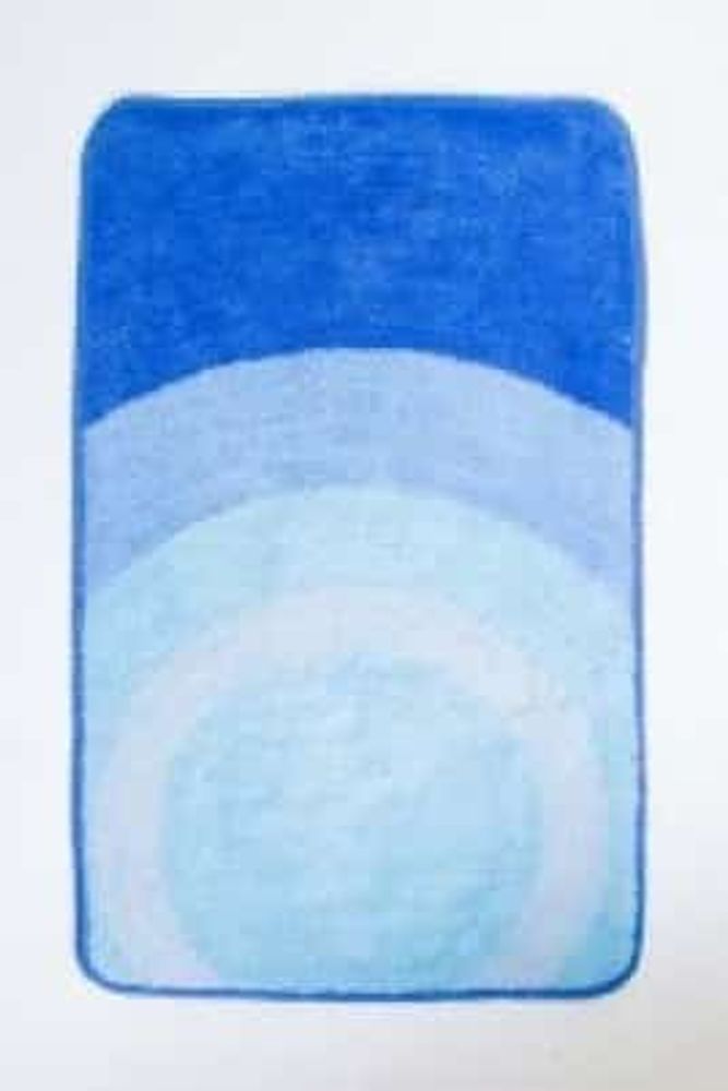 коврик голубой/круги 40*60 (76)