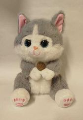 Yumşaq oyuncaq \ Мягкая игрушка \ Soft toys Pişik (boz-ağ)