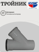 ПВХ Тройник Ф32х32*45