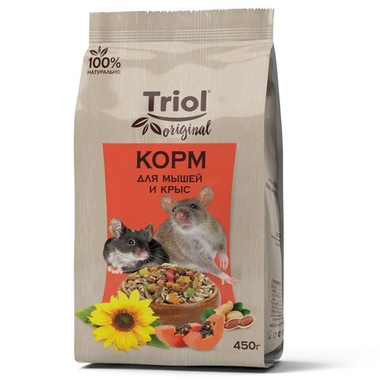 Triol Original Корм для мышей и крыс 450 г