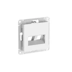 Накладка двойная для информационных функций типа Keystone Systeme Electric AtlasDesign Белый ATN000190