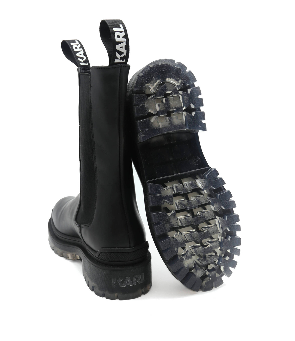 Кожаные челси biker II Karl Lagerfeld - черный(KL41680)