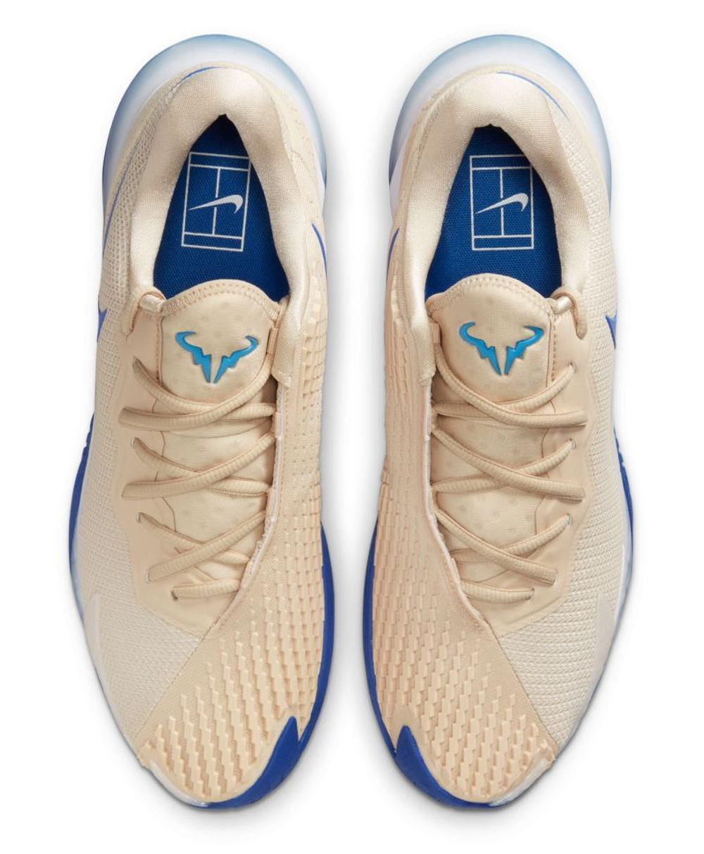 Мужские кроссовки теннисные Nike Zoom Vapor Cage 4 Rafa - sanddrift/game royal/university blue