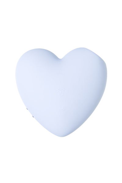 Вакуум-волновой бесконтактный стимулятор клитора Satisfyer Cutie Heart голубой