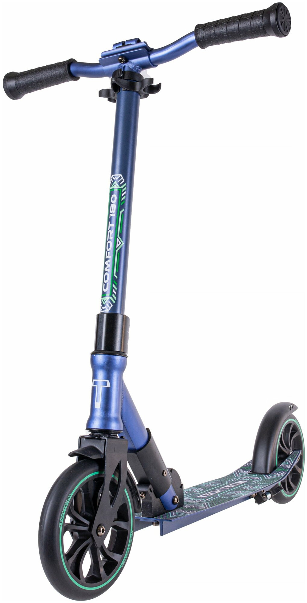 Детский городской самокат TechTeam Comfort 180R 2021, blue