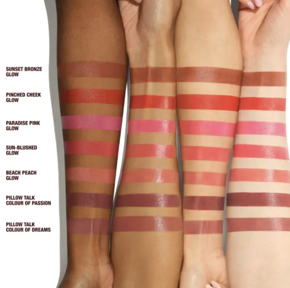 Charlotte Tilbury Island Glow Paradise Pink Glow Lip-Blush Tint\ Румяна и тинт для губ