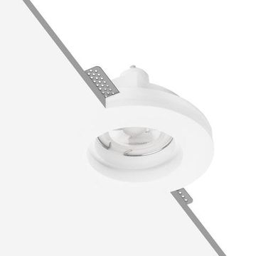 Гипсовый встраиваемый светильник под покраску 1*GU10 10356C белый Ghost LOFT IT