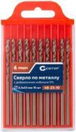 Сверло по металлу Cutop Profi с кобальтом 5%, 2,3 x 53 мм (10 шт)