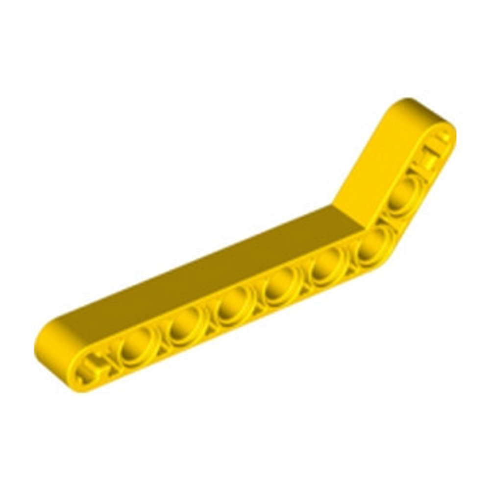 Lego Подъемный рычаг 1x9, изогнутый 7-3 (желтый) 32271 / 6276838