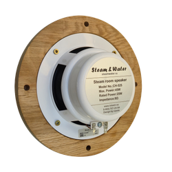 Динамик для сауны круглый SW 525 white, (Врезной белый, 8 ohm, 45w, диаметр 165мм) AMG