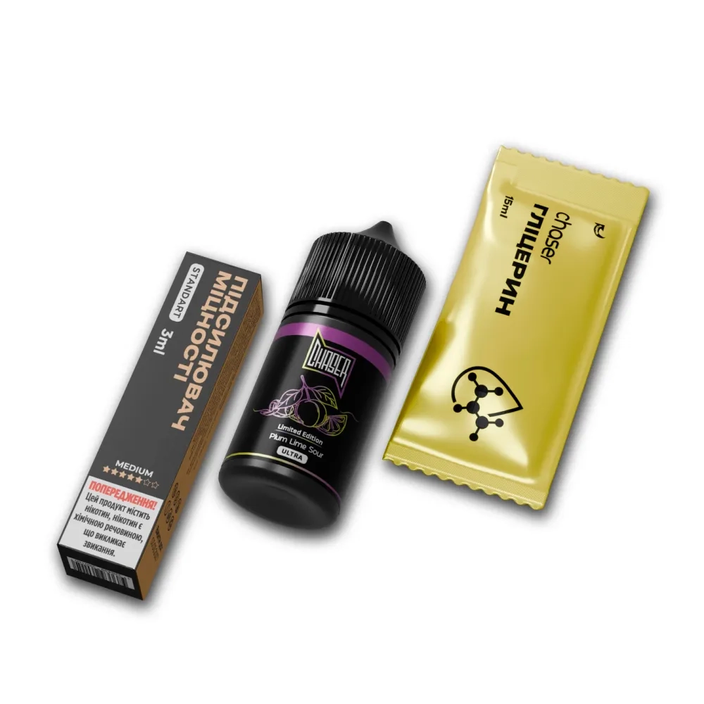 Chaser BLACK - Plum Lime Sour (30ml, 5% nic)