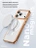 Чехол накладка iPhone 17 Pro Max / 18 Pro Max 6.9" Gurdini Alba Series Protective with Magsafe Orange
