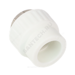 Муфта PP-R комбинированная белая Дн 75х2 1/2" ВР под ключ VALFEX 10134075