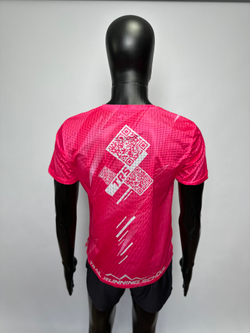 Футболка для бега TRS Pink W QR