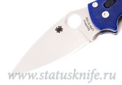 Нож Spyderco Manix 2 S110V темно-синяя рукоять C101GPDBL2фотография - 2