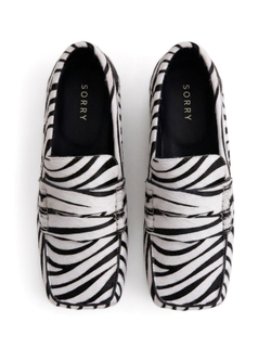 loafer zebra