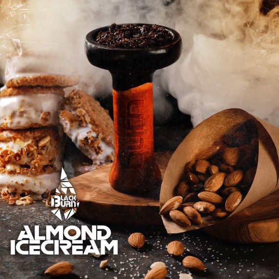 Black Burn - Almond Ice Cream