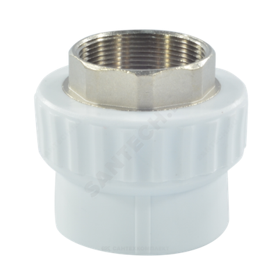 Муфта PP-R комбинированная белая Дн 40х1 1/2" ВР под ключ VALFEX 10134240