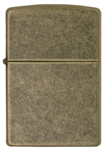 Зажигалка ZIPPO Classic Anitque Brass  Chrome™ ZP-201FB