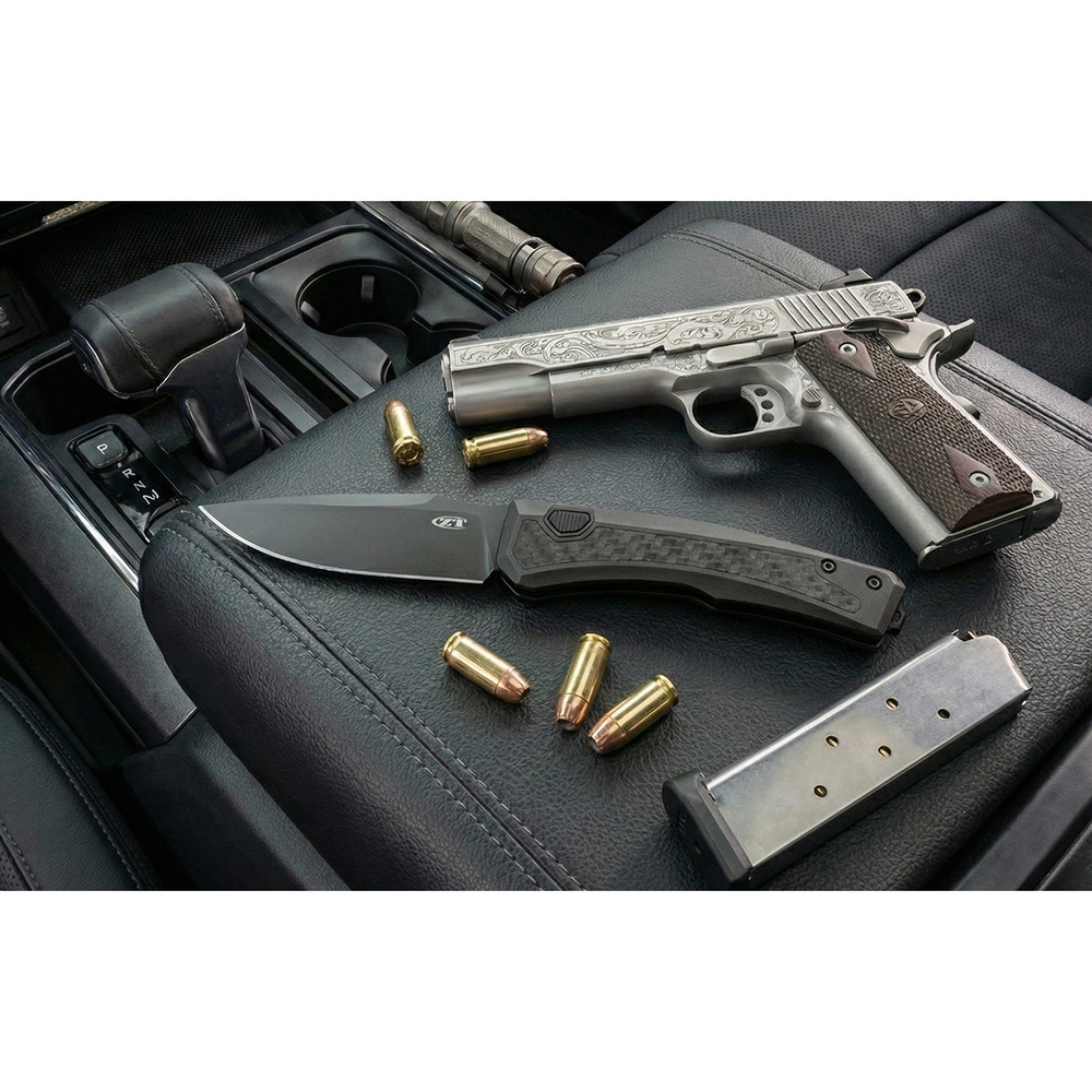 Складной нож Zero Tolerance, сталь CPM MagnaCut, 0556BLK
