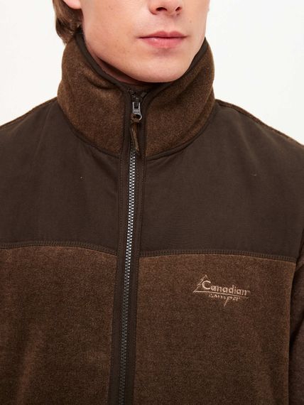 Жилет флисовый Canadian Camper FOKEL, цвет brown