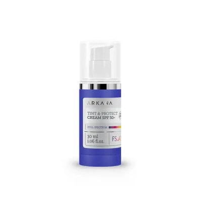 72042 Солнцезащитный крем для лица с тонирующим эффектом SPF 50 Tinted & Protect cream SPF 50, 30 мл
