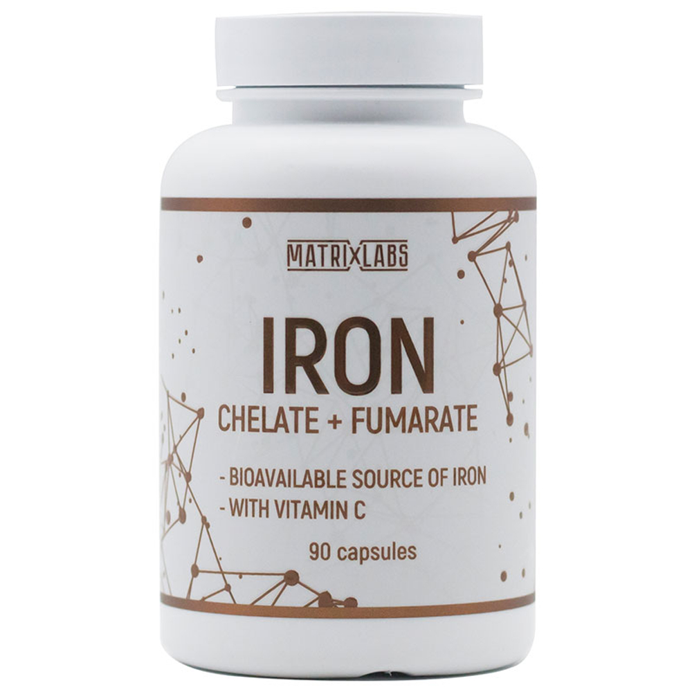 Matrix Labs IRON CHELARE + FUMARATE (90 капс.) старая для комплектов