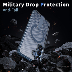 Прозрачный чехол Mesh Pro Magnetic Case для Samsung Galaxy S26