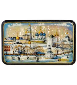 ШК-55/ 73 Шкатулка «Сергиев-Посад» авт. Маркова Т.
