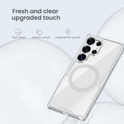 Чехол усиленный от Nillkin с поддержкой MagSafe для Samsung Galaxy S25 Ultra, серия Nature TPU Pro Magnetic