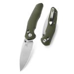 Нож туристический Bestechman Ronan сталь 14C28N, рукоять G10 зеленая