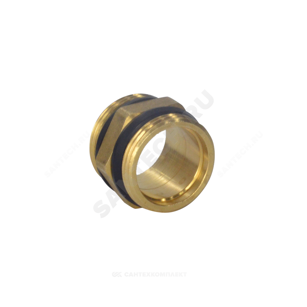 Ниппель латунь Ду 25 (1") НР R189D Giacomini R189DY005