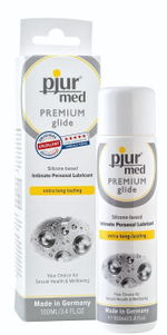 Гипоаллергенный силиконовый лубрикант pjur MED Premium glide - 100 мл.