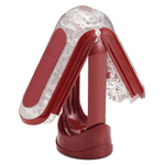 Красный мастурбатор 18см с подогревом Tenga Flip Zero Red & Warmer TFZ-003W