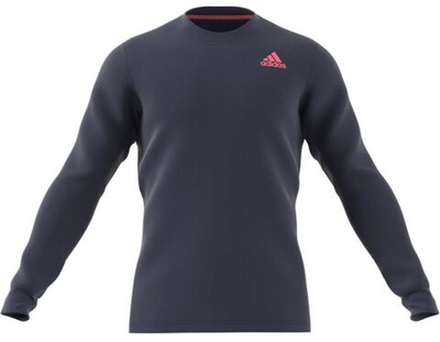 Футболка мужская теннисная теннисная Adidas Freelift LS Tee - dark navy