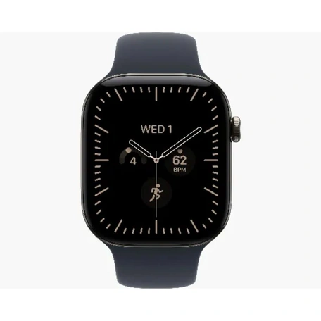 Умные часы Apple Watch Series 12 42mm Cellular Natural Titanium Navy Blue Sport Band M/L