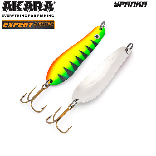 Блесна колебалка Akara Expert Уралка 85 мм 26 гр. 6/SIL
