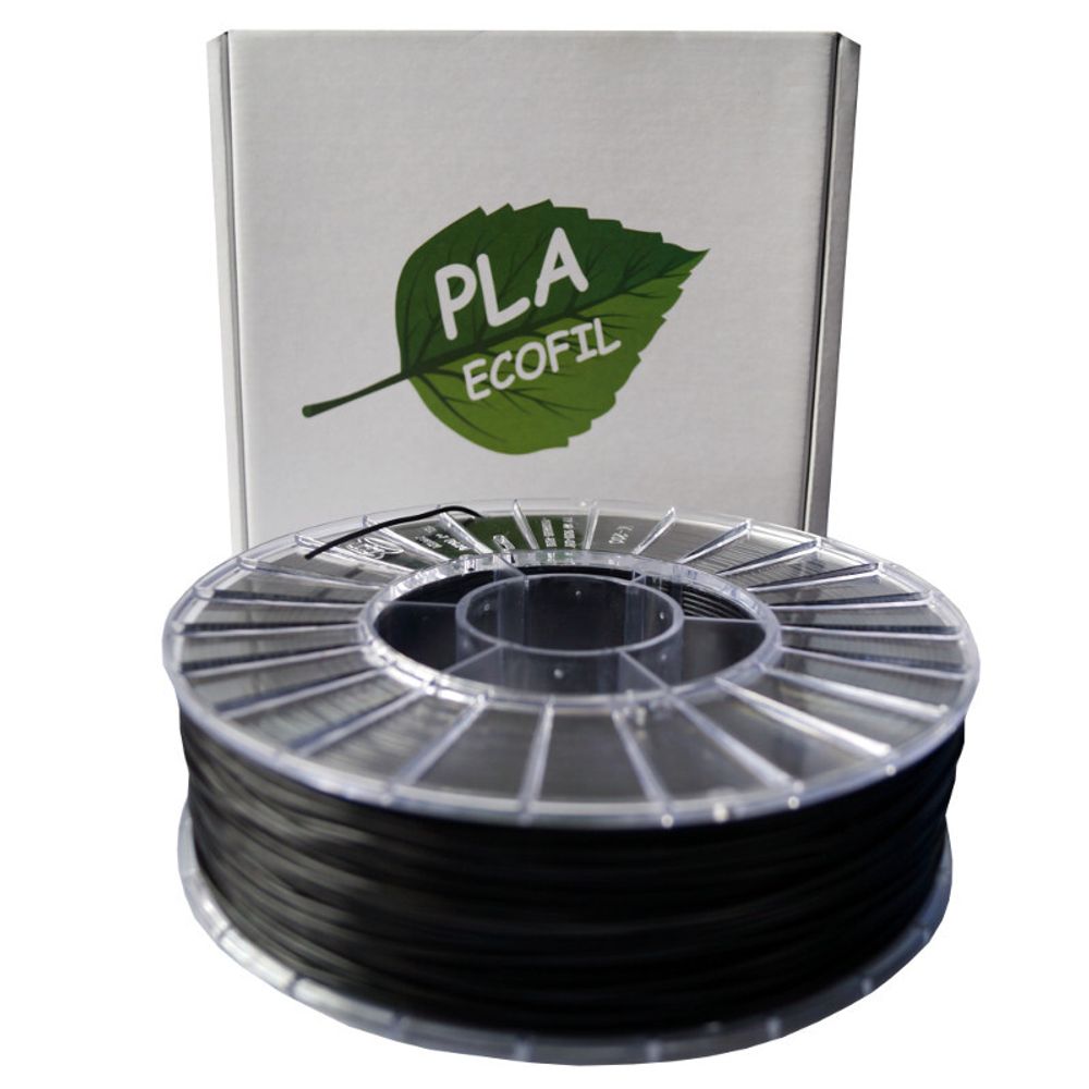СТРИМПЛАСТ PLA Ecofil Черный 1,75 СТРИМПЛАСТ PLA Ecofil Черный 1,75