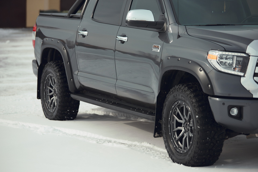 Пороги силовые BMS PRO-Line для Тойота Тундра Double Cab, Crew Max 2007-2021 (2 шт.)