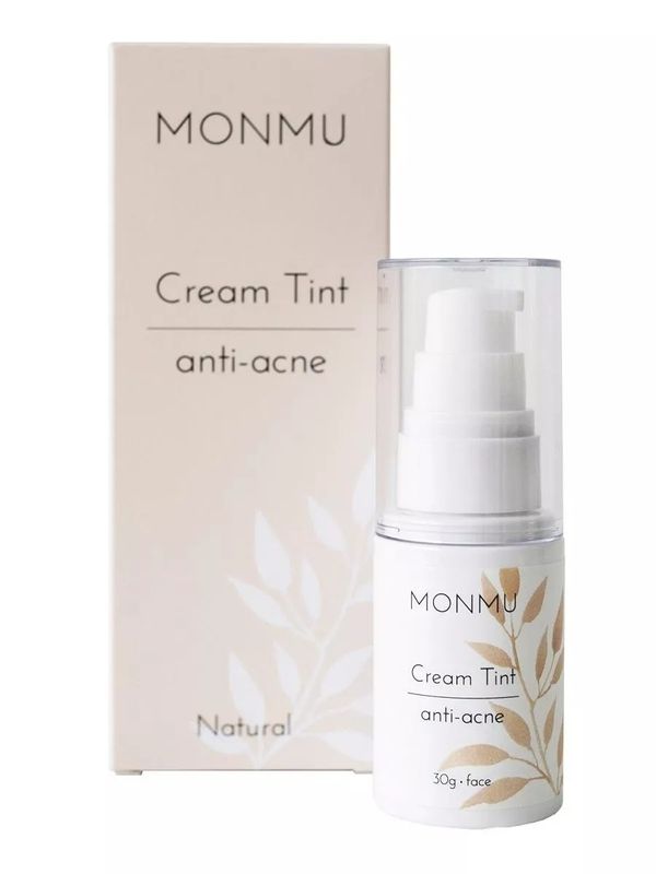Monmu Крем - тинт ANTI-ACNE с эффектом сияния (тон натуральный)