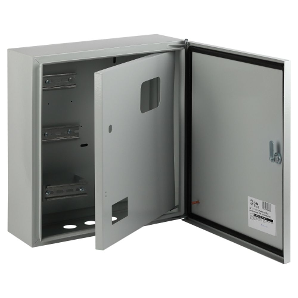 Корпус металлический навесной ЭРА SIMPLE ЩУ-3-1-1 2-х дверный (445х400х155) IP54 У2 серый | Электротовары