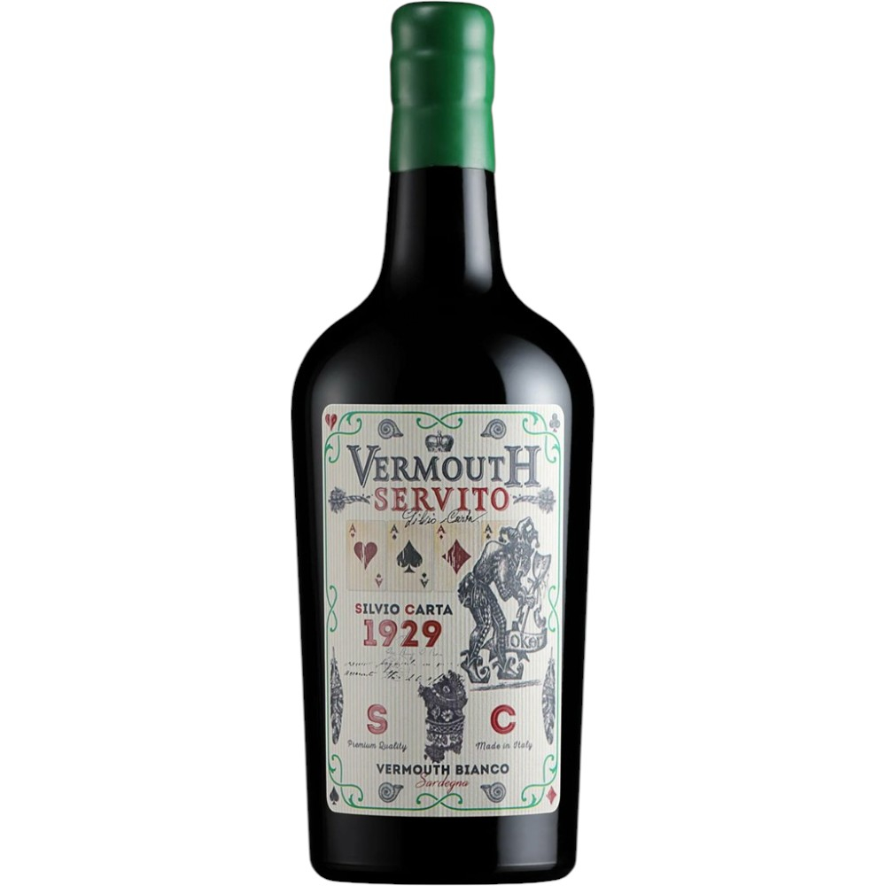 Вермут Silvio Carta Servito Vermouth Bianco 0,75 л