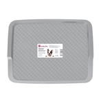 ПОДСТАВКА ПОД МИСКУ ДЛЯ ЖИВОТНЫХ LUCKY PET 33*26СМ (Серый)