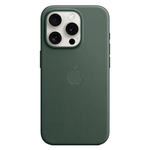 Тканевый чехол с поддержкой MagSafe Apple FineWoven Case для iPhone 15 Pro, Evergreen (Вечнозеленый)