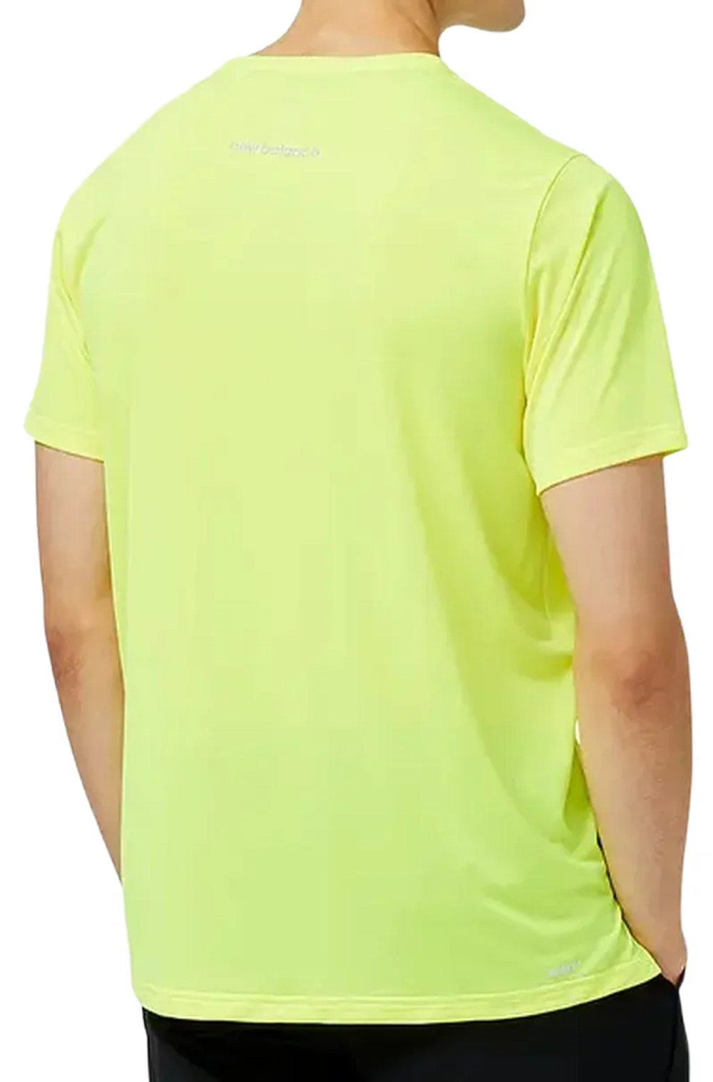 Теннисная футболка New Balance Accelerate Short Sleeve - cosmic pineapple