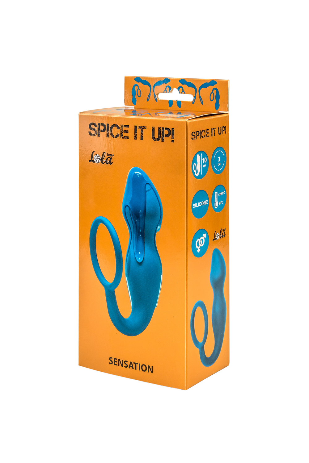 Анальная пробка Spice it up Sensation Dark Aquamarine 8005-03lola