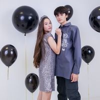 Платье с пайетками "SILVER" подростковое