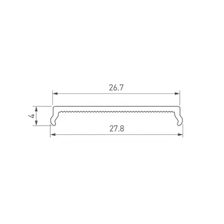 Экран LINE-3020-2000 OPAL (Arlight, Пластик)